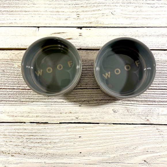 Other - New gray 7oz dog bowls